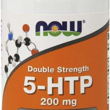 NOW Foods 5-HTP with Glycine Taurine & Inositol, 200mg - 60 vcaps
