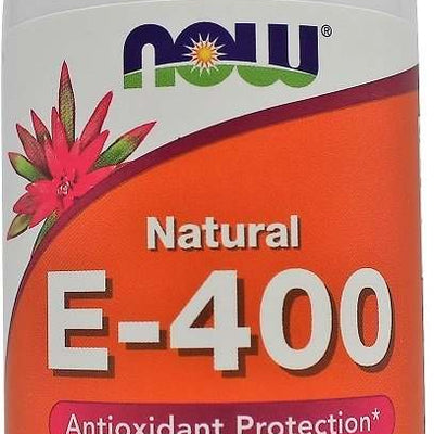 NOW Foods Vitamin E-400, Natural - 100 softgels