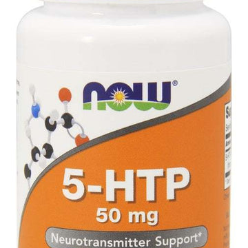 NOW Foods 5-HTP, 50mg - 30 vcaps