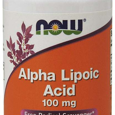 NOW Foods Alpha Lipoic Acid with Vitamins C & E, 100mg - 60 vcaps