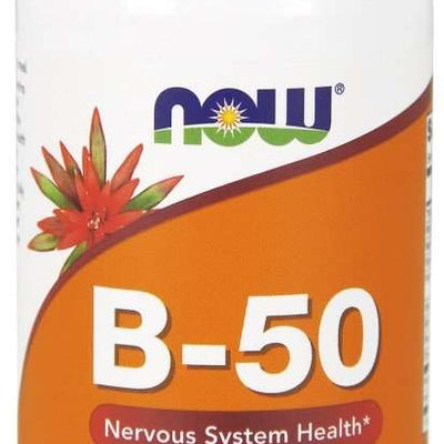 NOW Foods Vitamin B-50 - 100 tablets