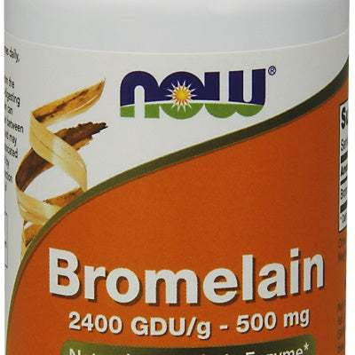 NOW Foods Bromelain, 500mg - 60 vcaps