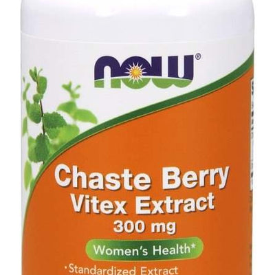 NOW Foods Chaste Berry Vitex Extract, 300mg - 90 vcaps