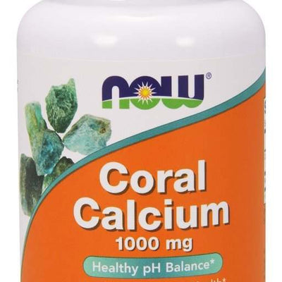NOW Foods Coral Calcium, 1000mg - 100 vcaps