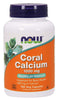 NOW Foods Coral Calcium, 1000mg - 100 vcaps