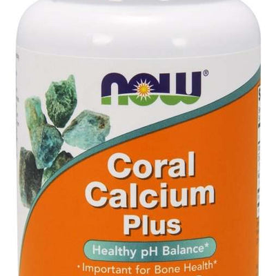 NOW Foods Coral Calcium Plus - 100 vcaps