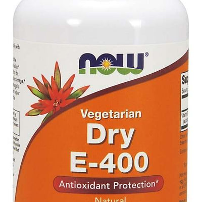 NOW Foods Vitamin E-400 Dry, Vegetarian - 100 vcaps