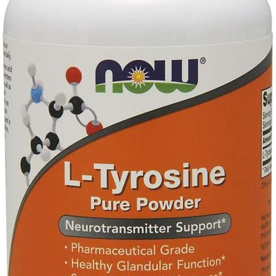 NOW Foods L-Tyrosine, Powder - 113 grams