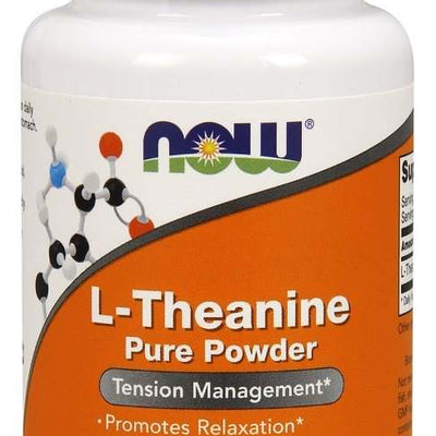 NOW Foods L-Theanine, Pure Powder - 28 grams