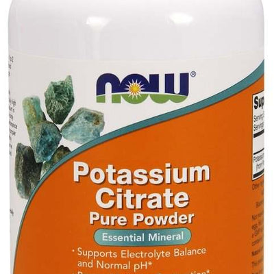 NOW Foods Potassium Citrate, Pure Powder - 340 grams