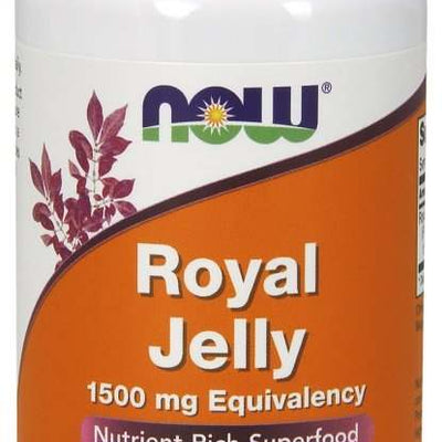 NOW Foods Royal Jelly, 1500mg Equivalency - 60 vcaps