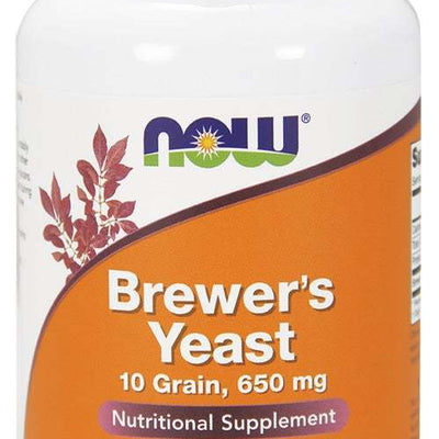 NOW Foods Brewer's Yeast, Tablets - 200 tablets