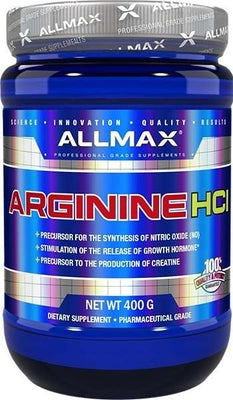 AllMax Nutrition Arginine HCl - 400 grams