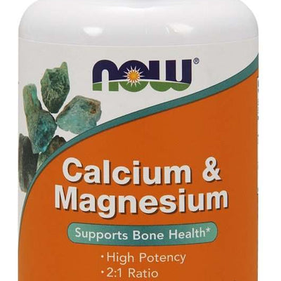 NOW Foods Calcium & Magnesium - 100 tablets