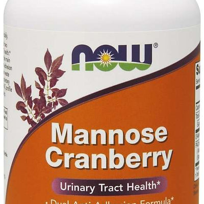 NOW Foods Mannose Cranberry - 90 vcaps