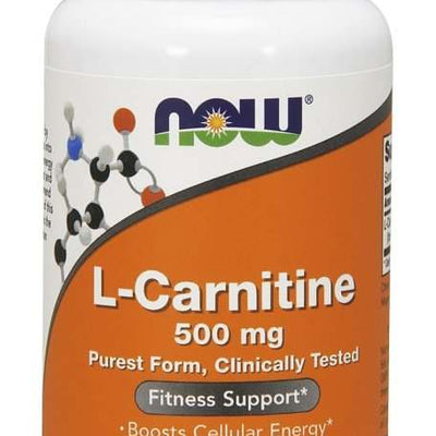 NOW Foods L-Carnitine, 500mg - 60 vcaps