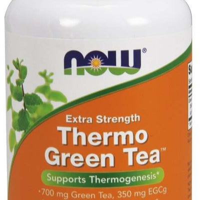 NOW Foods Thermo Green Tea, Extra Strength - 90 vcaps