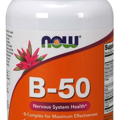 NOW Foods Vitamin B-50 - 100 vcaps