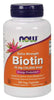 NOW Foods Biotin, 10mg Extra Strength - 120 vcaps