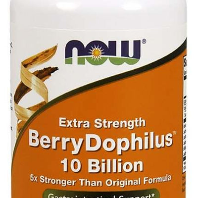 NOW Foods BerryDophilus, 10 Billion (Extra Strength) - 50 chewables