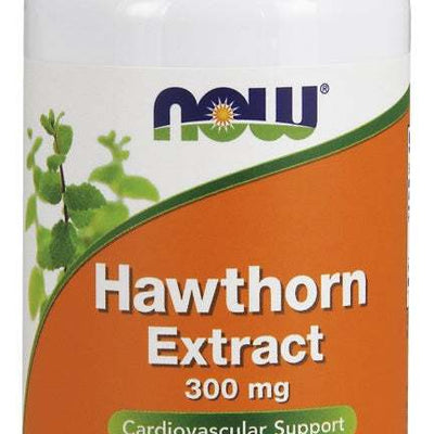 NOW Foods Hawthorn Extract, 300mg - 90 vcaps