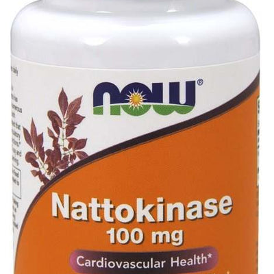 NOW Foods Nattokinase, 100mg - 60 vcaps