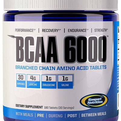 Gaspari Nutrition BCAA 6000 - 180 tablets