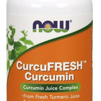 NOW Foods CurcuFRESH Curcumin, Capsules - 60 vcaps