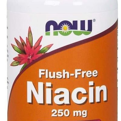 NOW Foods Niacin Flush-Free, 250mg - 90 vcaps