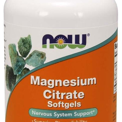 NOW Foods Magnesium Citrate Softgels - 90 softgels