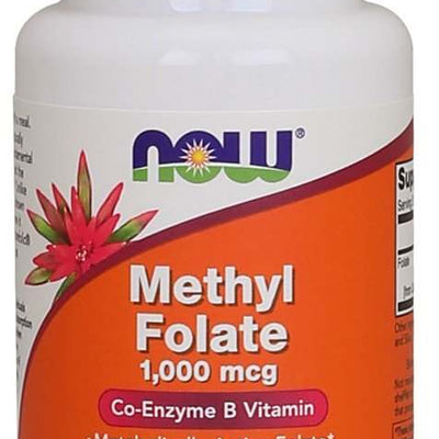 NOW Foods Methyl Folate, 1000mcg - 90 tablets