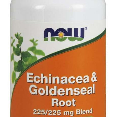 NOW Foods Echinacea & Goldenseal Root - 100 caps