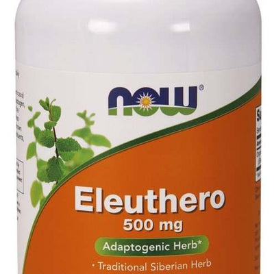 NOW Foods Eleuthero, 500mg - 250 vcaps