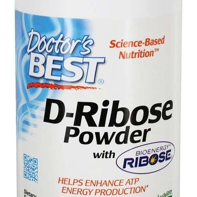 Doctor's Best D-Ribose with BioEnergy Ribose, Powder - 250 grams