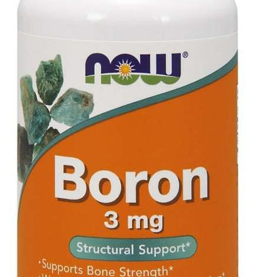 NOW Foods Boron, 3mg - 100 caps