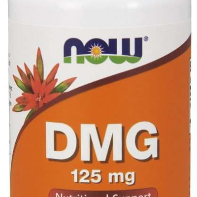 NOW Foods DMG (Dimethylglycine), 125mg - 100 vcaps