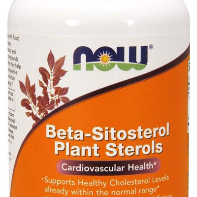 NOW Foods Beta-Sitosterol Plant Sterols - 90 softgels
