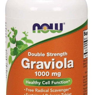 NOW Foods Graviola, 1000mg - 90 tablets