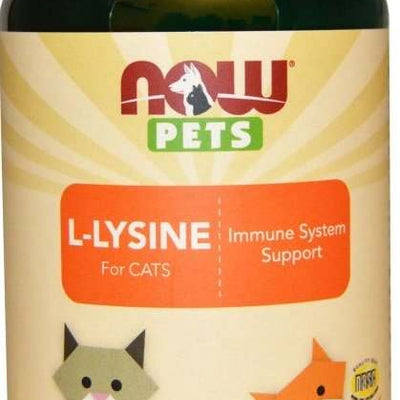 NOW Foods Pets, L-Lysine for Cats - 226 grams
