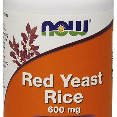 NOW Foods Red Yeast Rice, 600mg - 60 vcaps