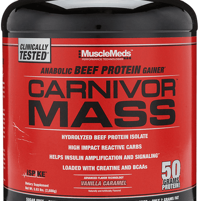 MuscleMeds Carnivor Mass, Strawberry - 2698 grams