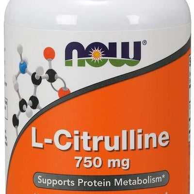NOW Foods L-Citrulline, 750mg - 90 vcaps