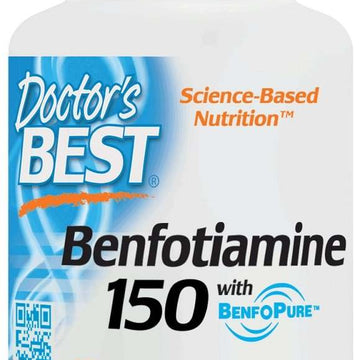Doctor's Best Benfotiamine with BenfoPure, 150mg - 120 vcaps