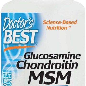 Doctor's Best Glucosamine Chondroitin MSM with OptiMSM - 360 caps