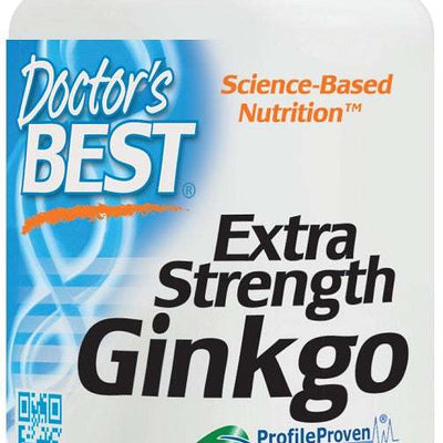 Doctor's Best Extra Strength Ginkgo, 120mg - 360 vcaps