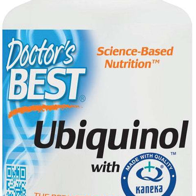 Doctor's Best Ubiquinol with Kaneka, 100mg - 60 softgels