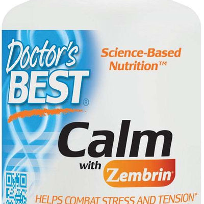 Doctor's Best Calm with Zembrin, 25mg - 60 vcaps
