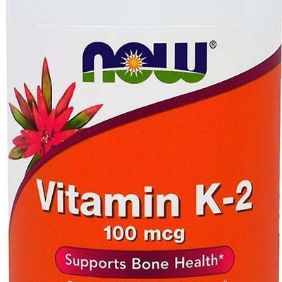 NOW Foods Vitamin K-2, 100mcg - 100 vcaps