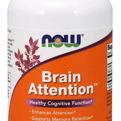 NOW Foods Brain Attention - 60 chewables