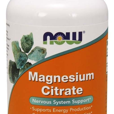 NOW Foods Magnesium Citrate, 400mg - 120 vcaps